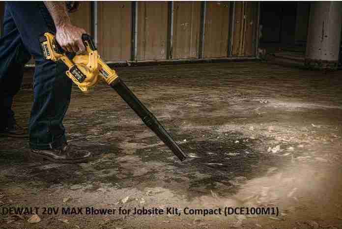 DEWALT 20V MAX Blower for Jobsite Kit (DCE100M1)