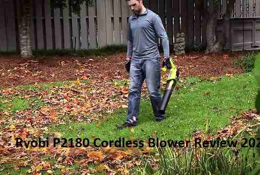 Ryobi P2180 Cordless Blower Review 2020