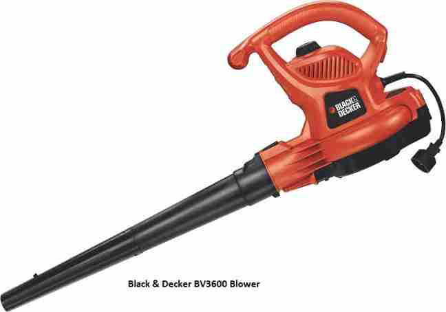 Black & Decker BV3600 Blower