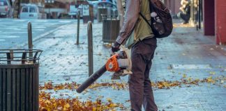 can i use a leaf blower to clean my driveway and sidewalks 3
