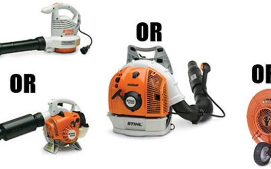 what are the different types of leaf blowers available 4