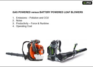 are gas powered leaf blowers more powerful 5
