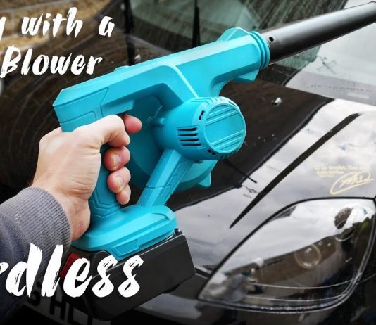 can i use a leaf blower to dry my car after washing it 5