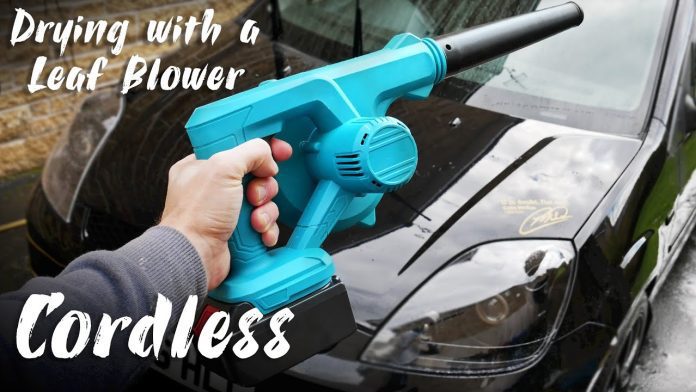 can i use a leaf blower to dry my car after washing it 5