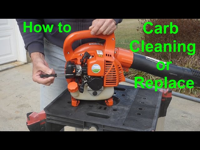 How Do You Clean A Clogged Leaf Blower Carburetor?
