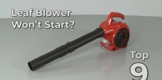 how do you troubleshoot a leaf blower with no suction 5