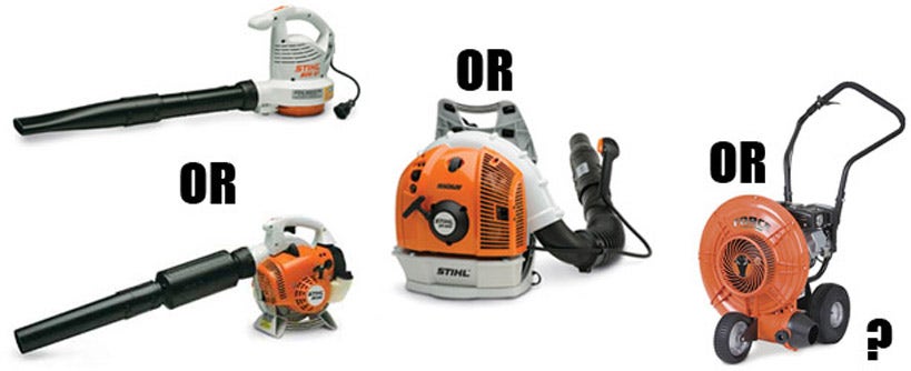 What Are The Different Types Of Leaf Blowers?