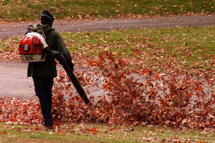 what should you not do with a leaf blower 4