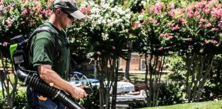 what type of leaf blowers do landscapers use 4