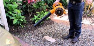 Can I Use A Leaf Blower To Clear Leaves From Rock Pathways