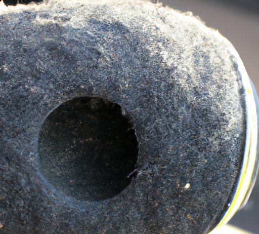 how do you clean carbon buildup on leaf blower muffler