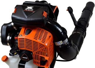 echo x series back pack blower review