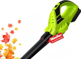 mueller ultrastorm cordless leaf blower review