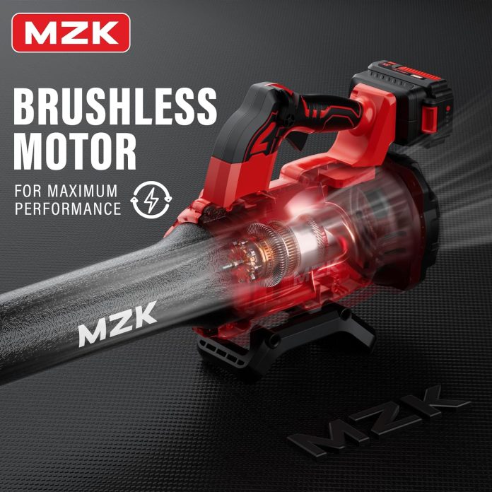 mzk 20v brushless leaf blower review
