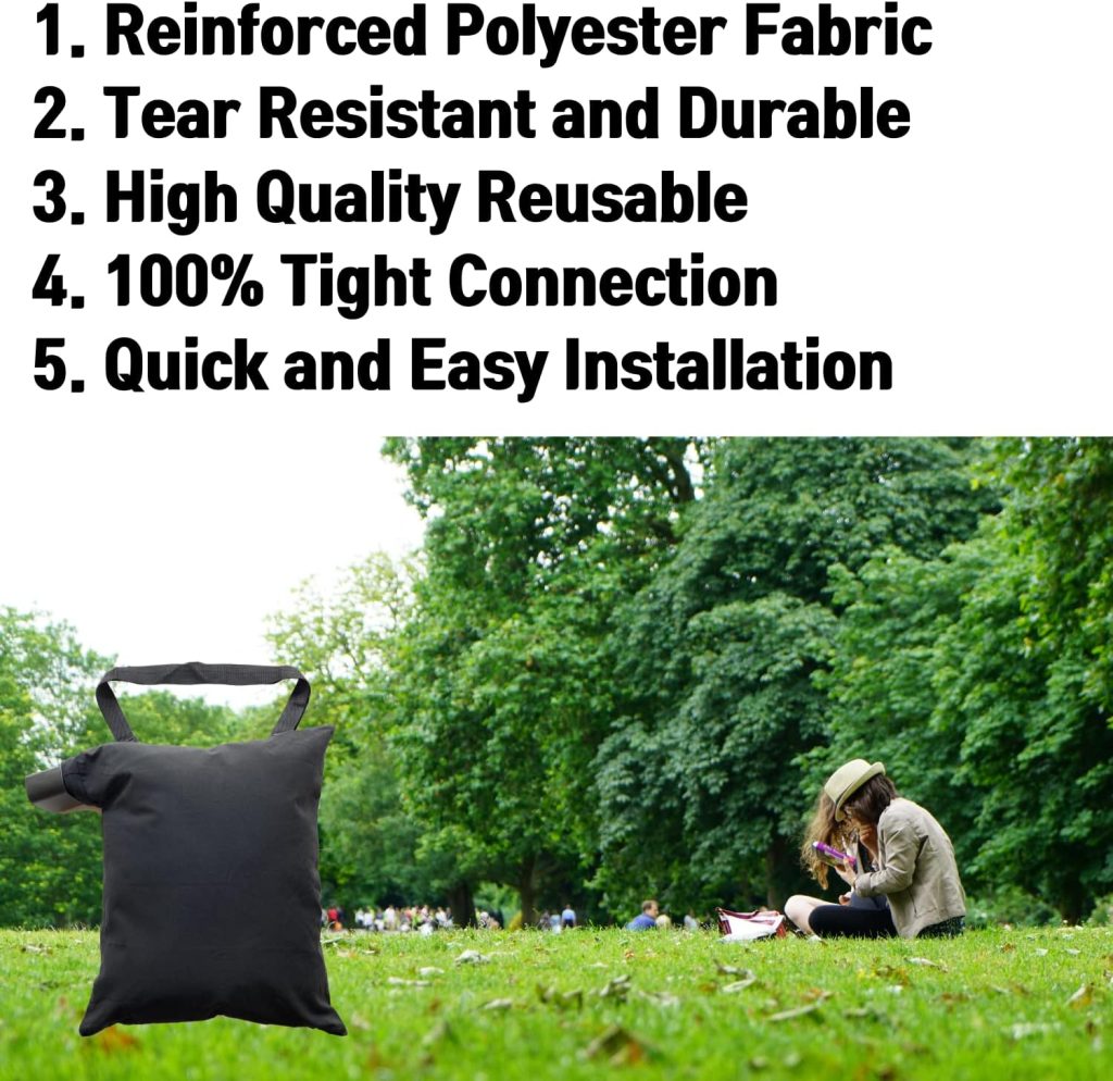 Upgrade 5140125-95 Leaf Blower Vacuum VAC Shoulder Bag - Compatible with Black  Decker BV2900 BV3100 - Replaces 5140117-99