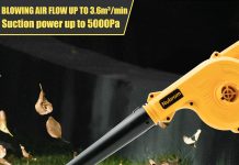 cordless leaf blower for dewalt 20v battery 2 in 1 electric leaf blower vacuum small leaf blower for lawn care dust pet 1 3