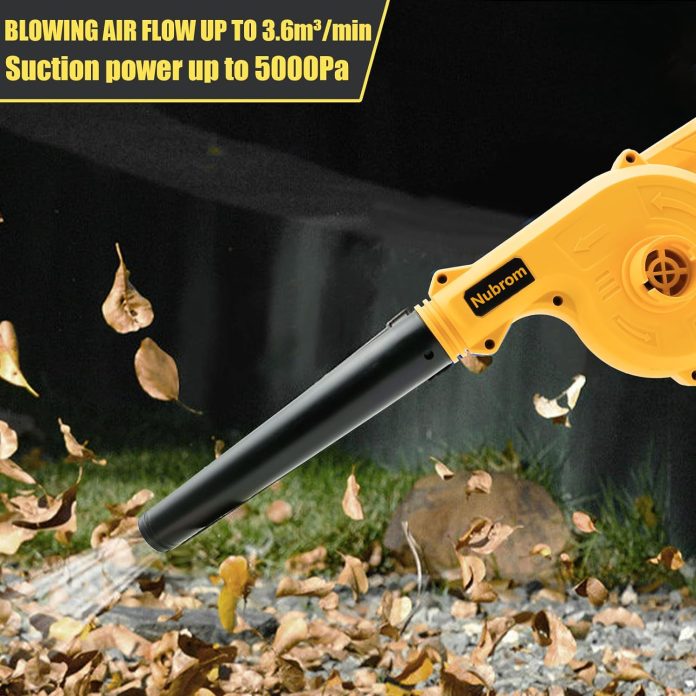 cordless leaf blower for dewalt 20v battery 2 in 1 electric leaf blower vacuum small leaf blower for lawn care dust pet 1 3